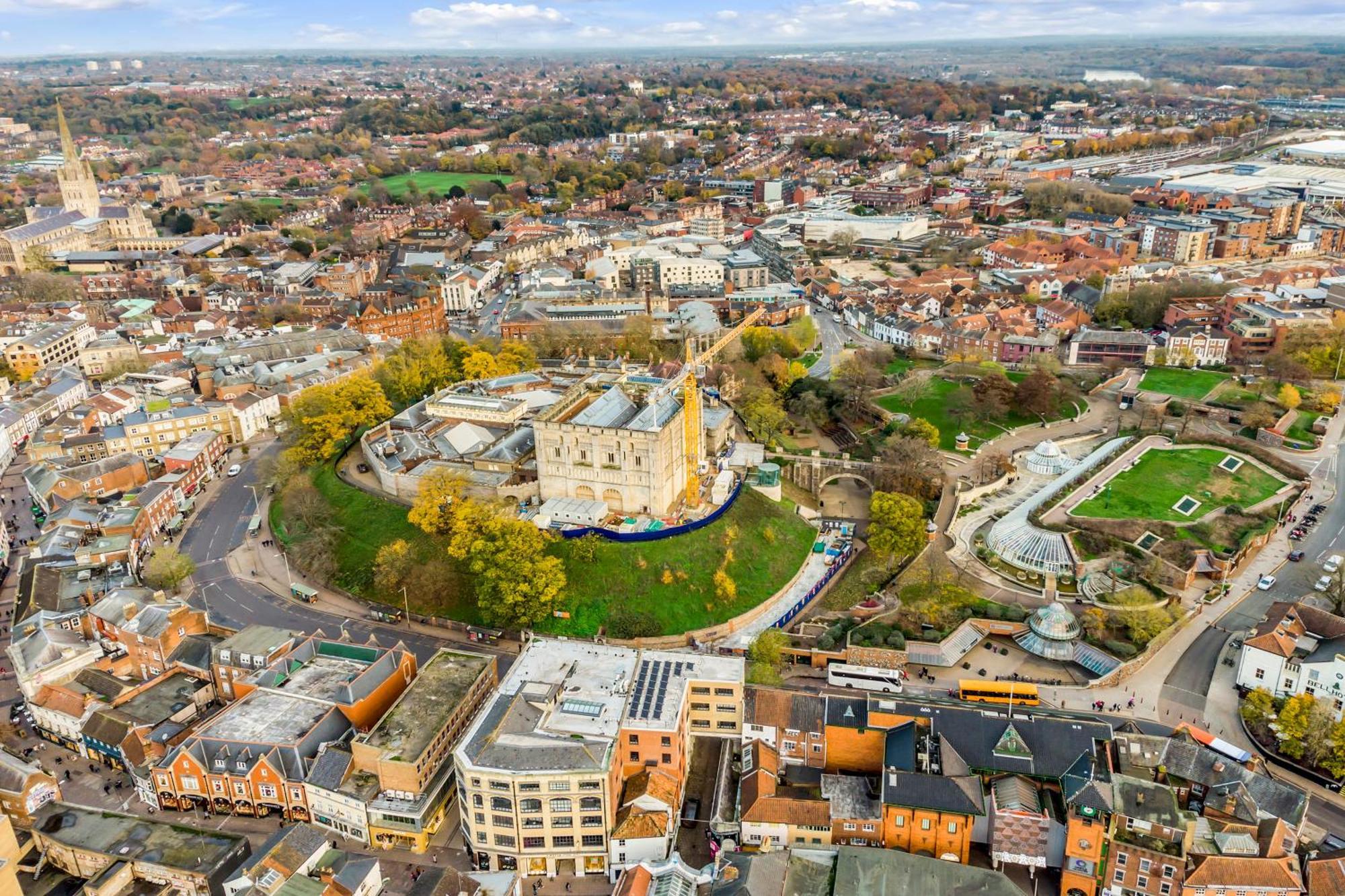 Furnished Modern Flat Overlooking Norwich Castle Eksteriør billede